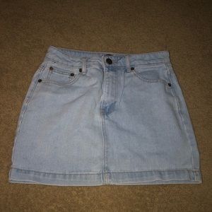 demin skirt